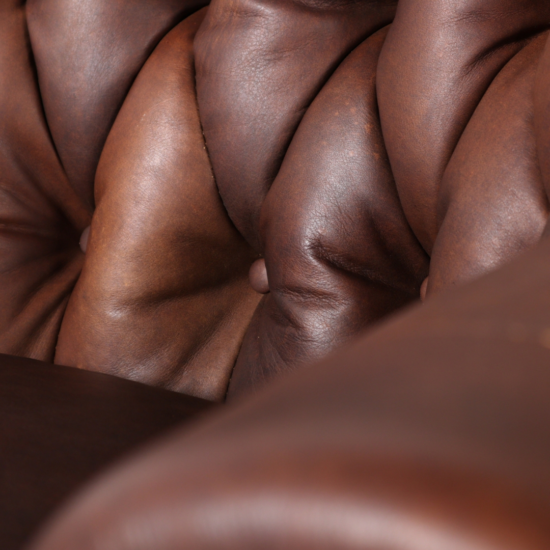 Franklin Leather Office Wing Chair Mocha image 8